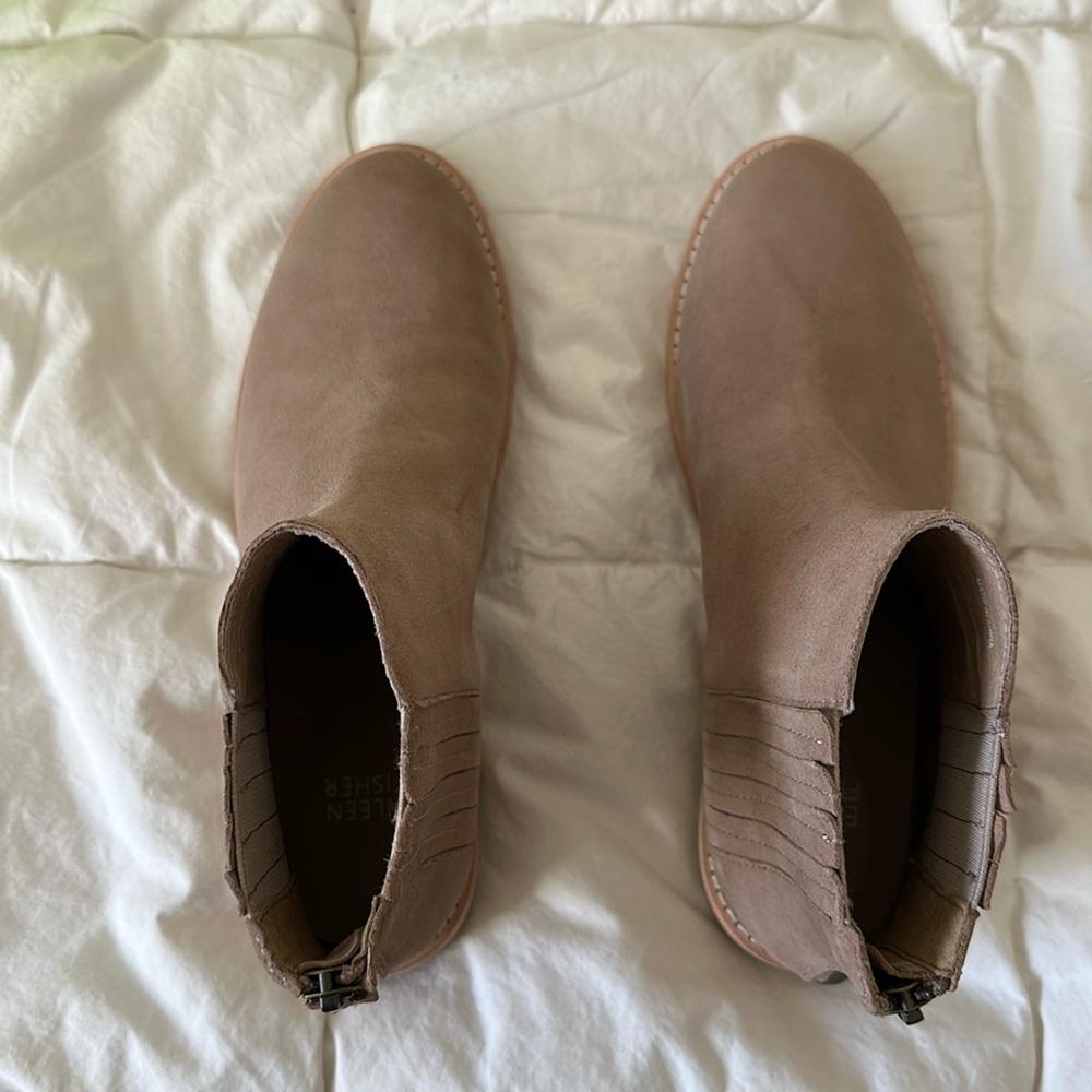 Brand new Eileen Fisher booties.  Size 6.5